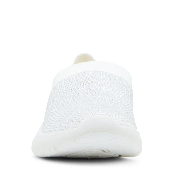 KAREN RHINESTONES WHITE KNIT - thumbnail image 10 of 14