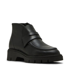 BLACK LEATHER