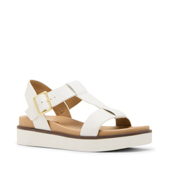 WHITE LEATHER